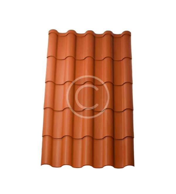 Copper roofing